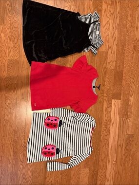 Dress Bundle VineyardVines, MiniBoden and Crazy 8 Black, Red,White & Pink Dress.